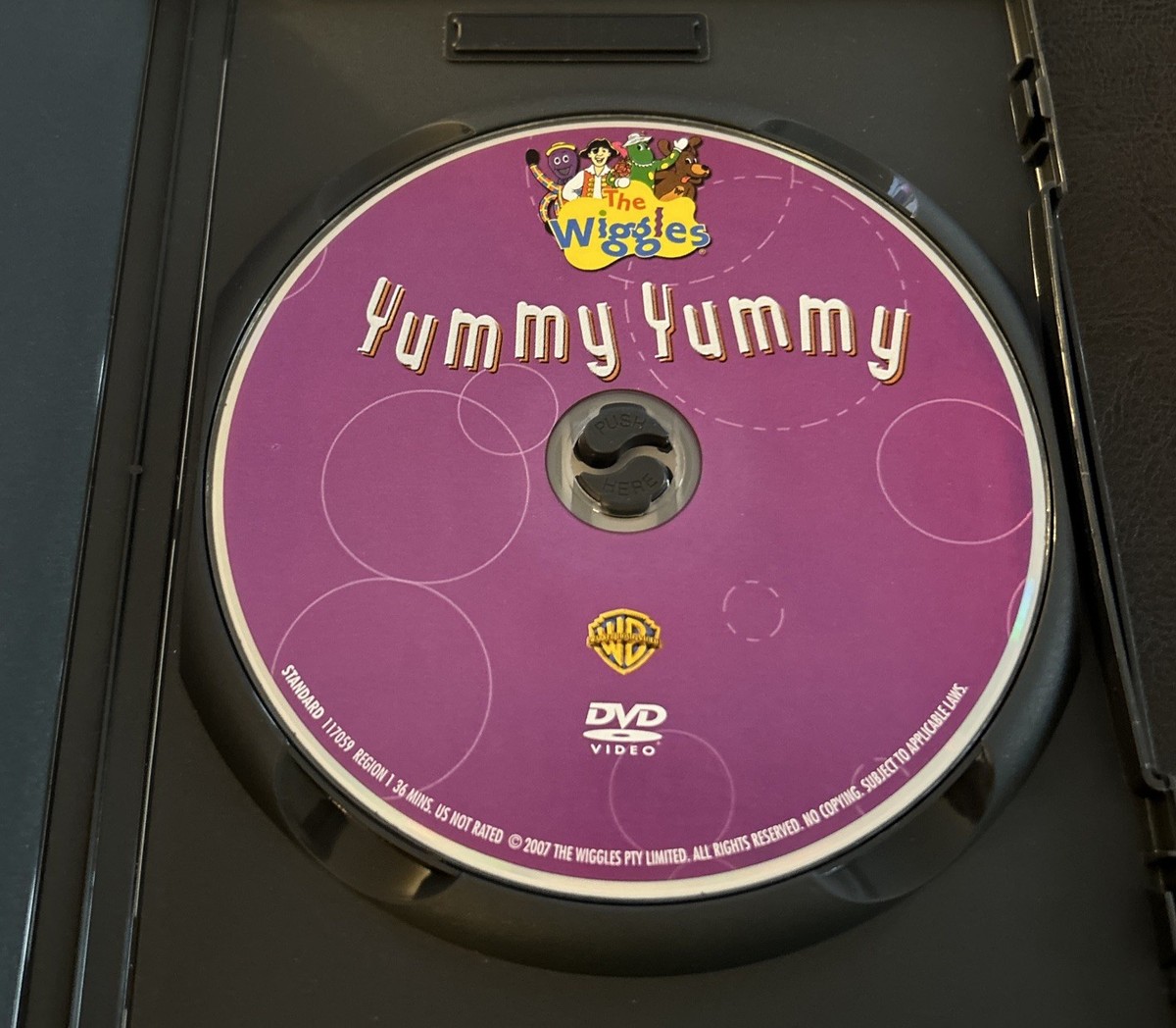 The Wiggles DVD Lot 6 -Yummy Yummy, Wiggly Safari, Dance Party