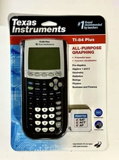 Texas Instruments TI-84 Plus Graphing Calculator 10-Digit LCD