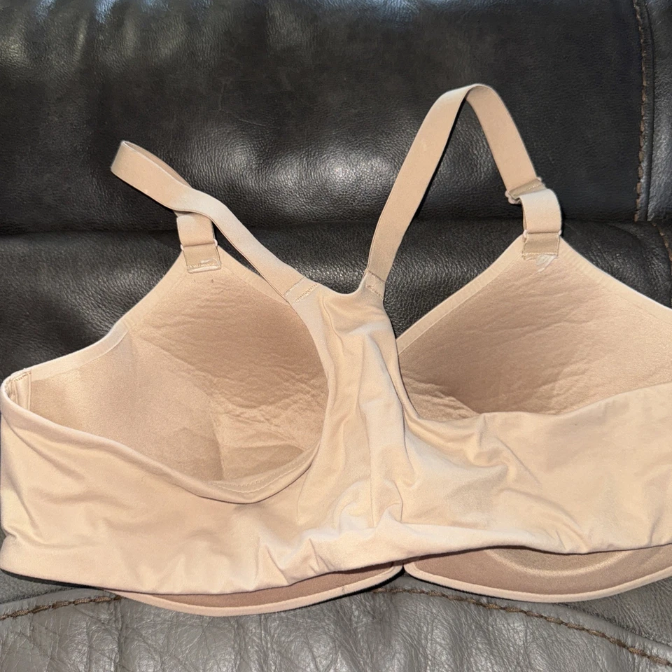 Mujer Soma Enbliss Cierre Frontal Racerback 40B Beige Foto 2 de 3