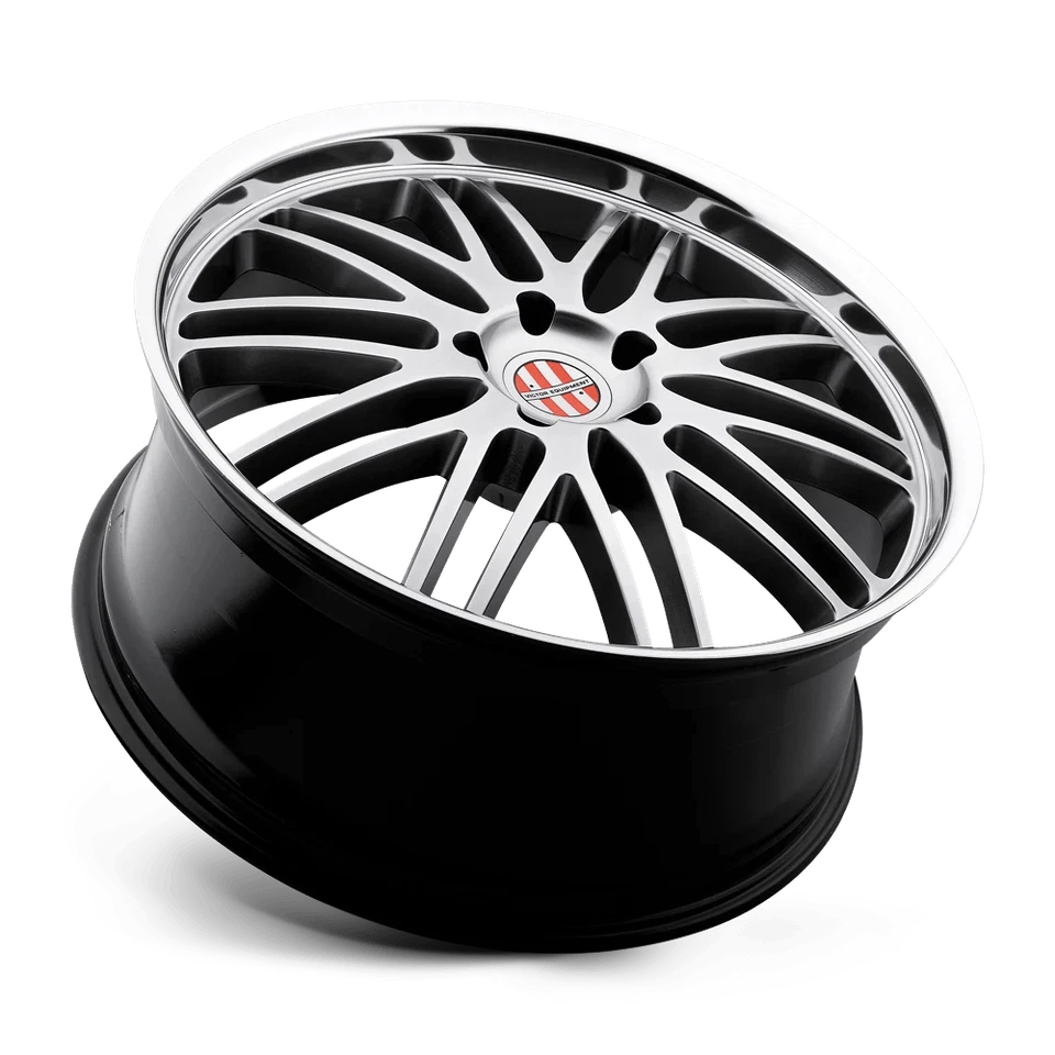 Victor Equipment Lemans 18X11 +36 Hyper Silver & Machined Wheel 5X130 (QTY 4) Foto 2 de 4