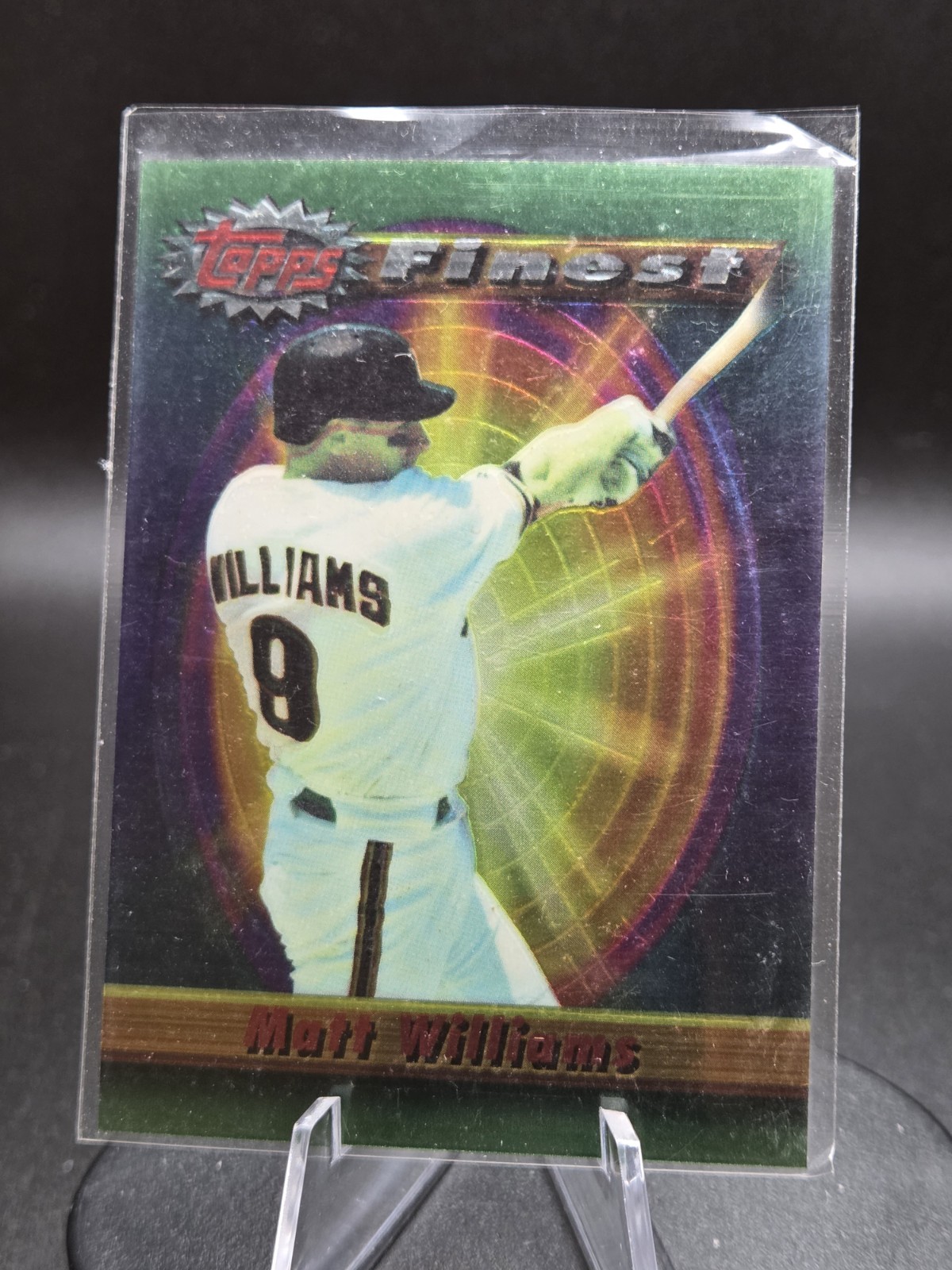 1994 Topps Finest REFRACTOR #214 Matt Williams San Francisco Giants 