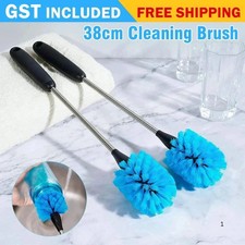 Long Handle Nylon Bristle Brush Baby Cup Bottle Brush Kitchen Cleaning Tool AUS