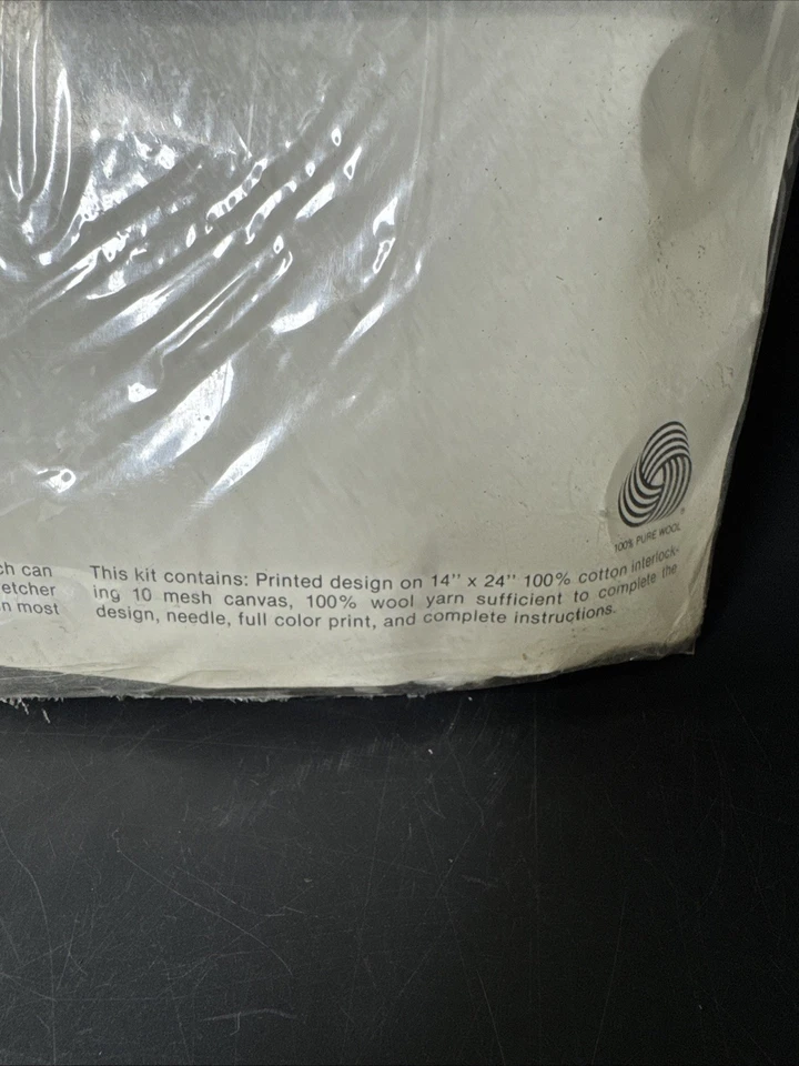 Belén vitral Sunset Needlepoint Kit 6090/El paquete está dañado Foto 4 de 4