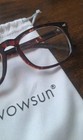 Ladies WOWSUN Fashion Glasses Brown Frames NWOT New Bag  — photo 3