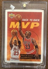 Michael Jordan 1992-93 Upper Deck #67 Back To Back MVP Chicago Bulls HOF