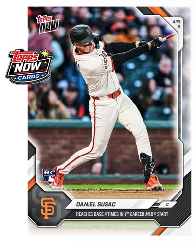 2026 Topps Now #43 Daniel Susac | Baseball Card