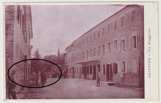 TREVISO GAIARINE VIA MAGGIORE EDITORE ELIA TONON 1916 VENETO AUTOGRAFO A. OXILIA