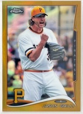 2014 Topps Chrome Jason Grilli Gold Refractor Parallel SP /50