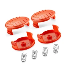 Trimmer Line Cap and Spring for BLACK+DECKER,Trimmer Replacement Spool Cap Co...