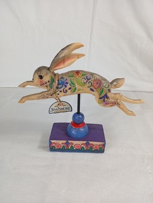 Jim Shore Heartwood Creek Hase  Countryside Beauty  117147   repariert   Enesco