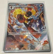 2026 Pokemon ARMAROUGE #086/084 Pitch Black Illustration Rare Holo English