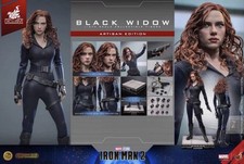Hot Toys MMS757AE Iron Man 2 Black Widow (Artisan Edition) 1/6 Action Figure New