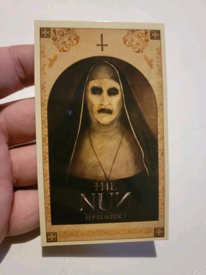 The Nun Movie Conjuring Universe Promo Collector Picture Rare Sdcc Promotional