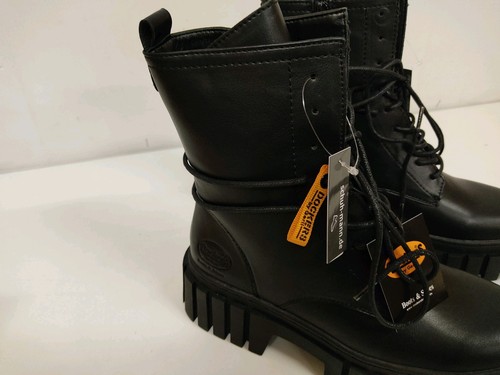 Dockers by Gerli Stiefelette Stiefel Damen schwarz Boots Blockabsatz Gr. 41 Neu. - Bild 5 von 13
