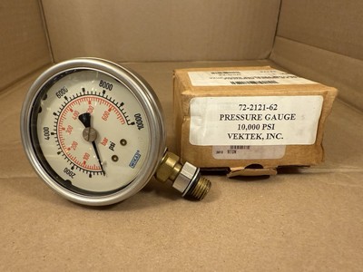 Wika Pressure Gauge 72-2121-62 10,000 PSI 