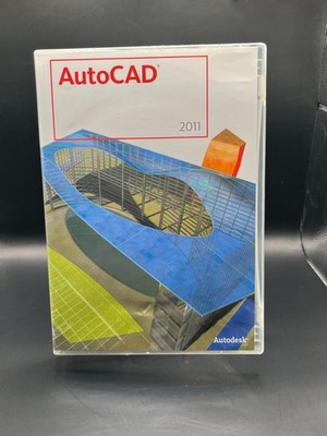 Autodesk AutoCAD 2011 with Serial Number and Product Key DVD-ROM