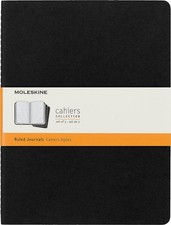 Moleskine Cahier Journal, Soft Cover, XL 7.5 in. x 9.5 in. Ruled/Lined