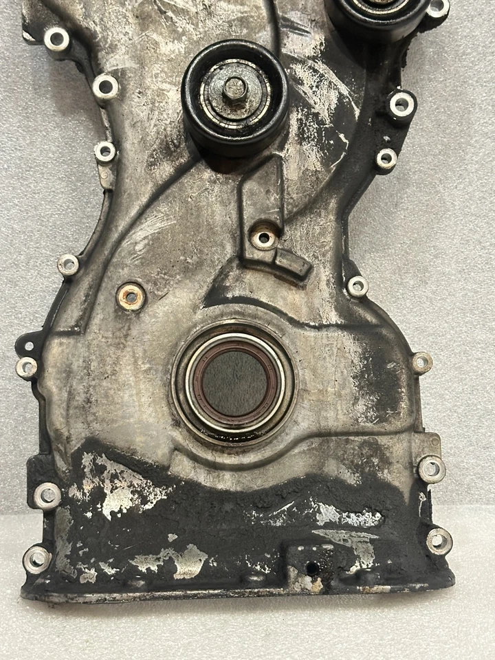 Cubierta de distribución delantera del motor Hyundai Genesis 2010-2014 cupé 2,0T turbo OEM #993 Foto 3 de 4