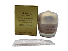 Shiseido Future Solution LX Total Radiation Foundation  Rose 4  1.2 oz BNIB
