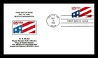 25 USA FLAG FIRST DAY COVER PLASTIC SHEETLET SELF ADHESIVE
