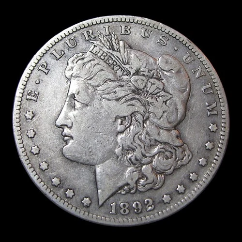 1892-S Morgan Dollar Silver  ---- Nice Coin  ---- #KK721