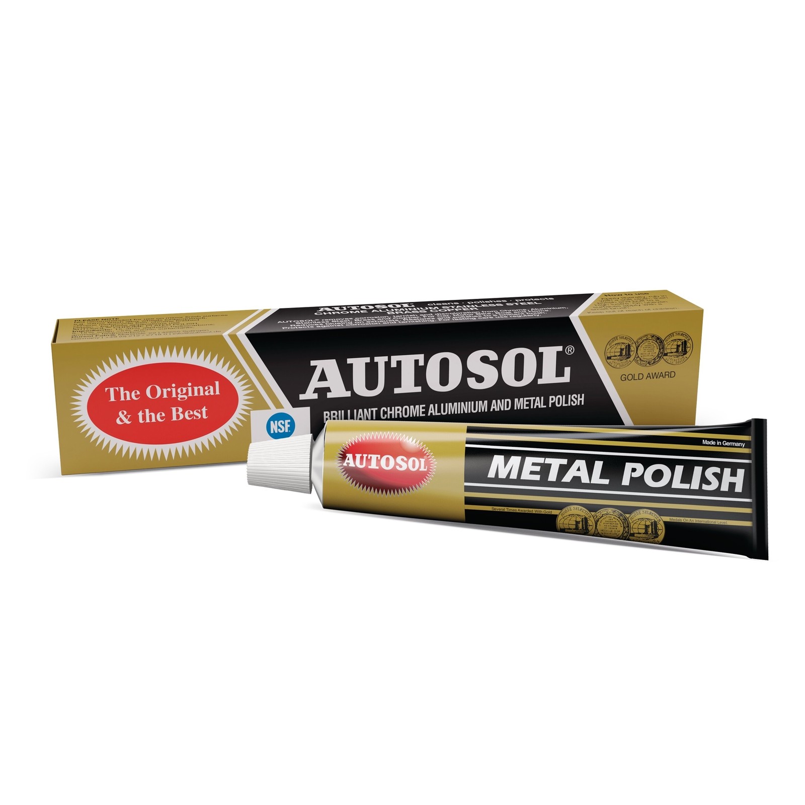 75ml Multi-Purpose Metal Polish - 75ml - Polishes And Protects - Autosol 0400B