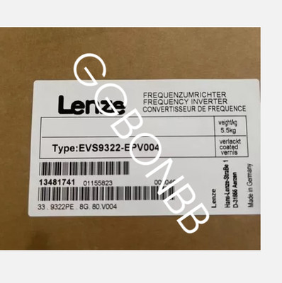 EVS9322-EPV004 NEW LENZE Servo Inverter With Safety RelayTerminal  EVS9322EPV004