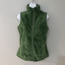 The North Face Women  s Green Fuzzy Fleece - Medium