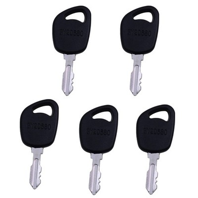 FridayParts 5Pcs Ignition Keys GY20680 AM131946 AM135345 Compatible for John ...