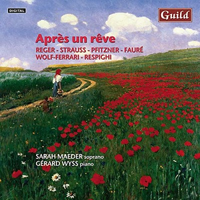 Maeder - Max Reger: Après Un Rêve - Lieder [CD]