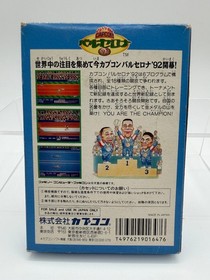 CAPCOM BARCELONA '92 Japan Famicom with Box & Manual US Seller FC0640