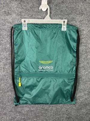 Aston Martin Aramco Formula One Team Backpack Mens One Size Green