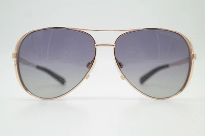 Lunettes de soleil MICHAEL KORS MK 5004 Chelsea Gold Oval 59 mm Violet Neu - Photo 1/4