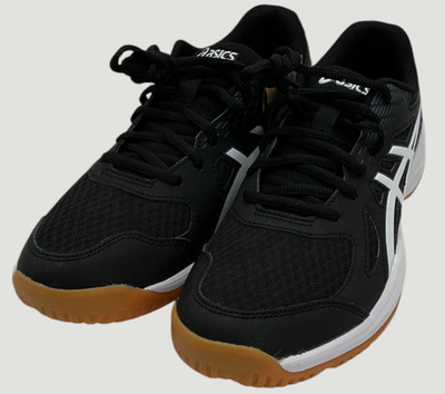 Asics Upcourt 6 Women's Size 8.5 Black/White Volleyball Shoes NIB