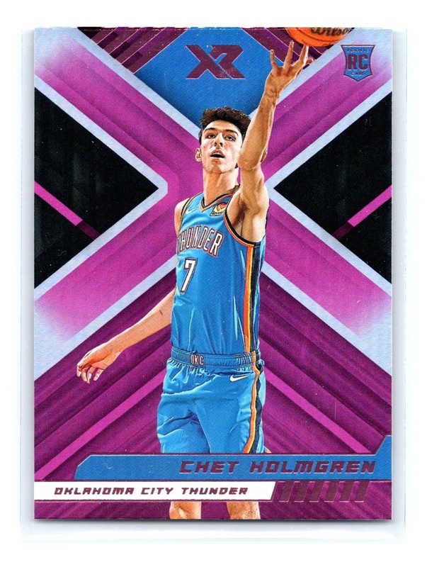 2022-23 Panini Chronicles - XR Chet Holmgren #287 Pink (RC)