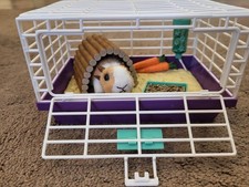 American Girl Courtney's Guinea Pig Parsley Playset Cage Carrots