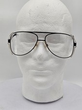 Crews Engineer Safety Glasses Z87 Taiwan 147mm Aviator Pilot Vintage Black