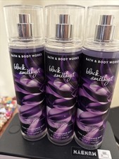 Lot of 3 BATH AND BODY WORKS BLACK AMETHYST BODY MIST 8 FL OZ New