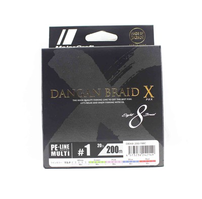 Major Craft Dangan Braid X Linie X8 200m P.E 1 Multi DBX8-200/1MC (2149)