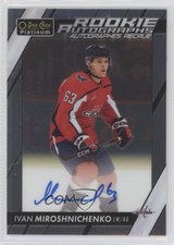 2023-24 O-Pee-Chee Platinum Rookie Auto Ivan Miroshnichenko #R-IM Auto 06wk