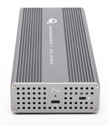 OWC 11-Port Thunderbolt 4 Go Dock mit eingebautem Netzeil für Mac und PC