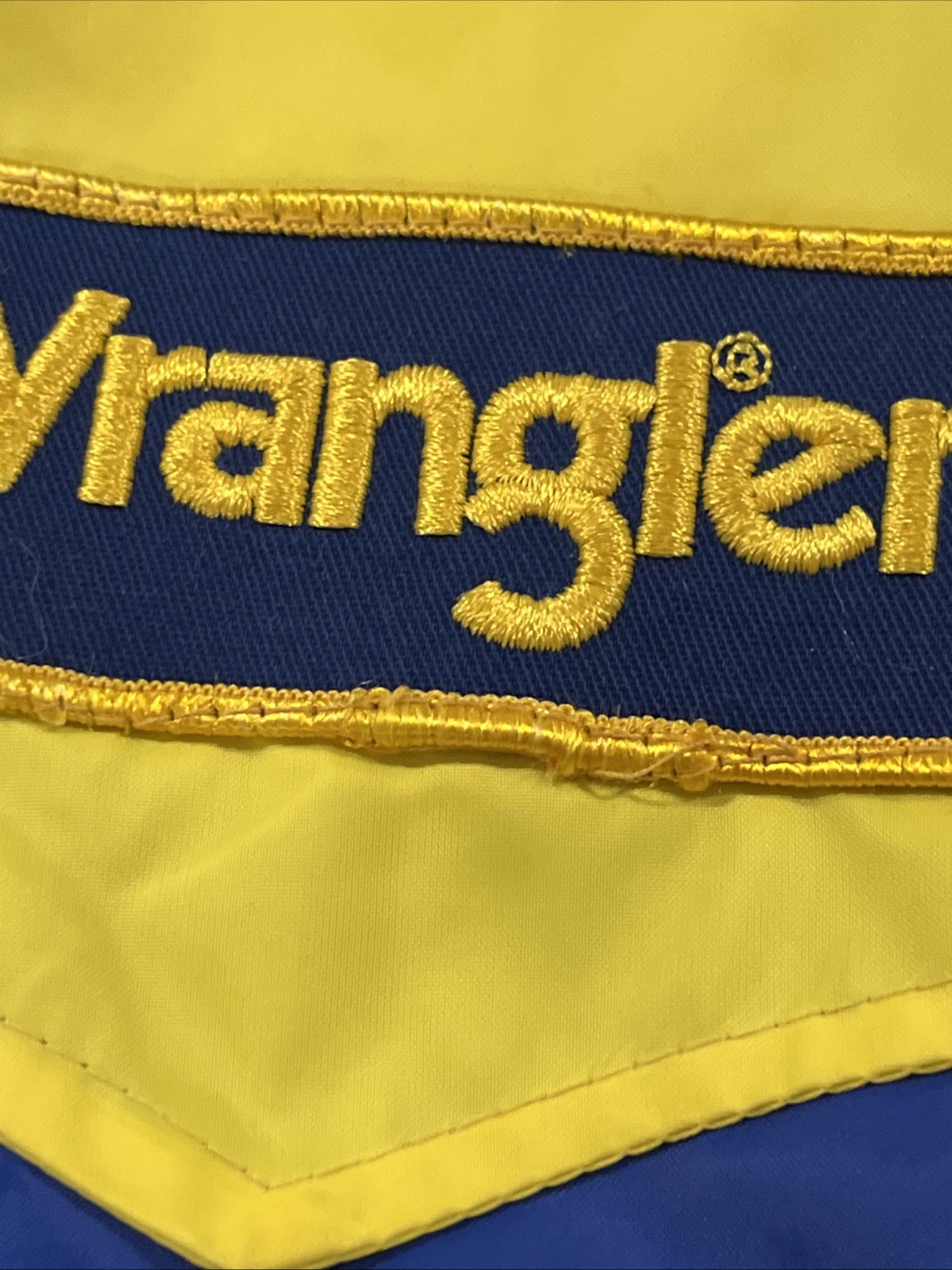 VTG Wrangler Nylon Snap Button Jacket Dale Earnhardt Embroidered Double Sided
