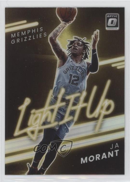 2021-22 Panini Donruss Optic Light It Up Holo Prizm Ja Morant #6 1e8u