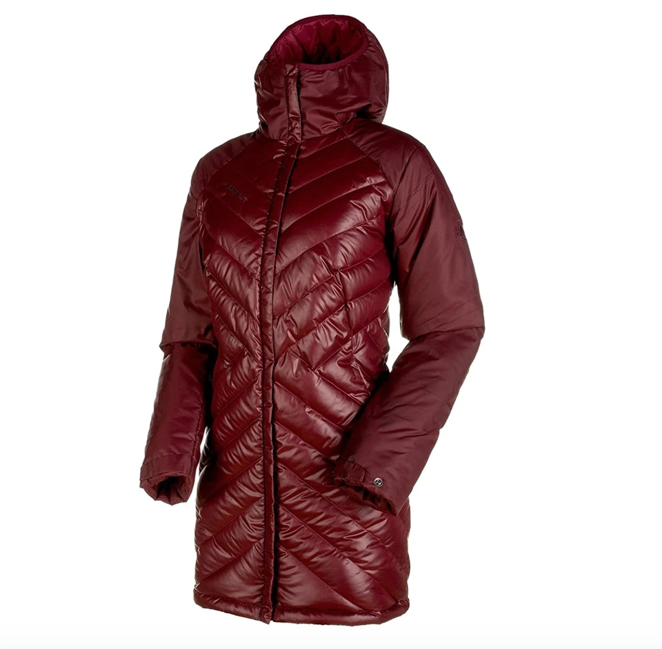 MARMOT Long Length Snow Duck Down Whitehorn In Hooded Parka Women Size Medium - Image 3 of 4