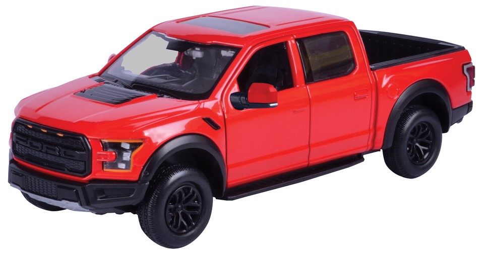 2017 FORD F-150 RAPTOR PICKUP TRUCK 1:24 DIECAST MODEL WITH BOX ...
