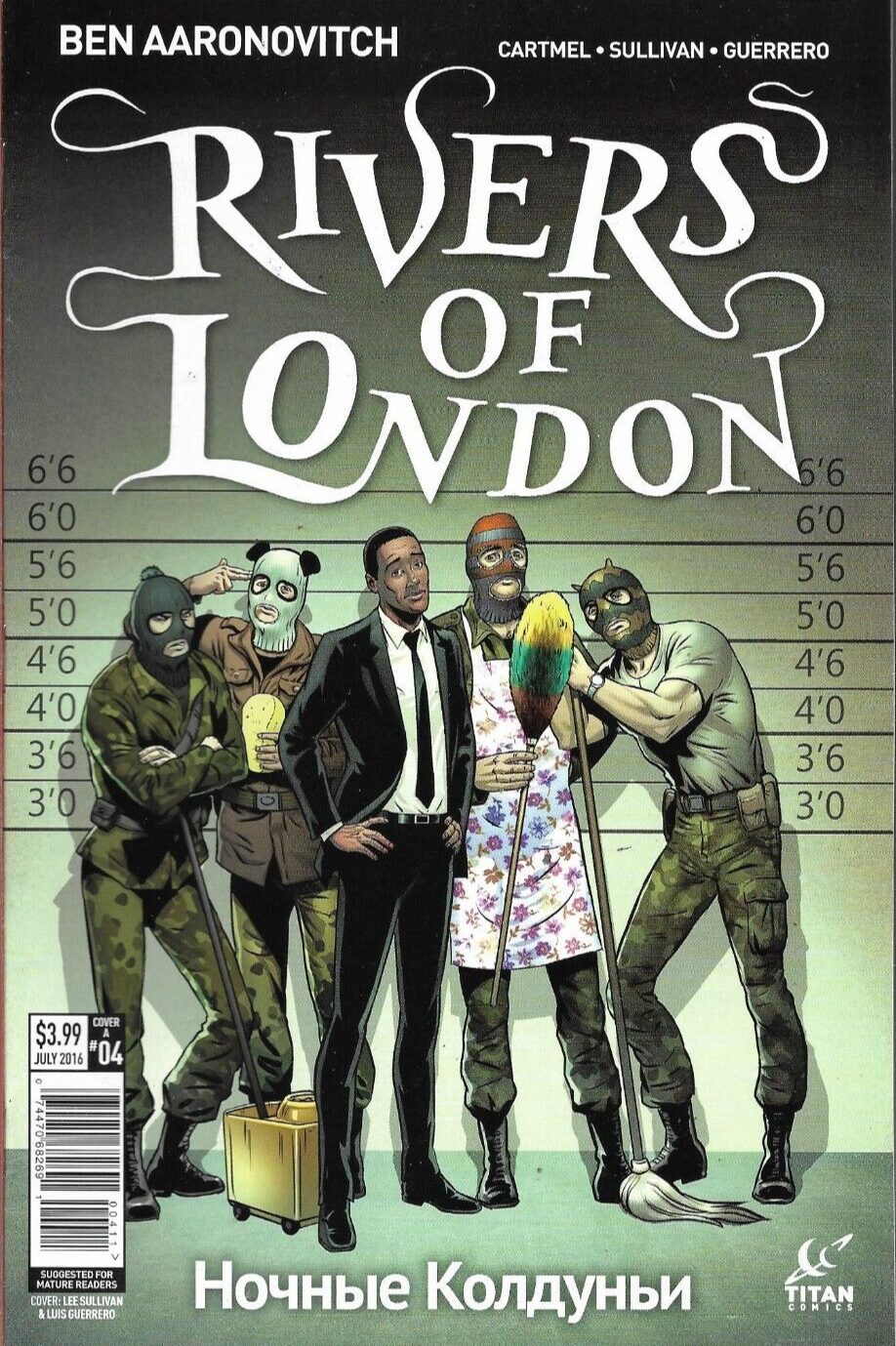 RIVERS OF LONDON Night Witch #4 - Back Issue (S)