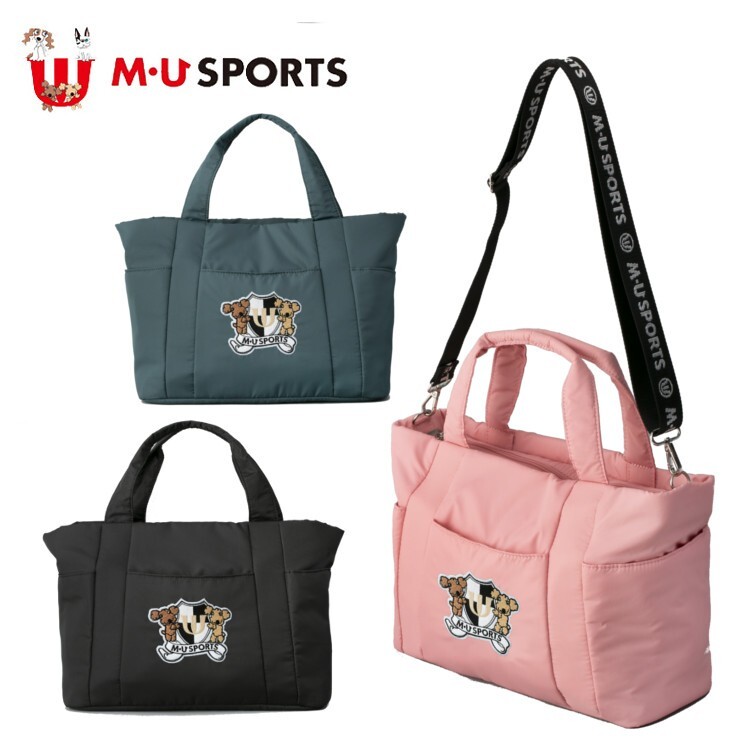 MU Sports M.U Sports Cart Pouch Golf 703H1020 Green Women's