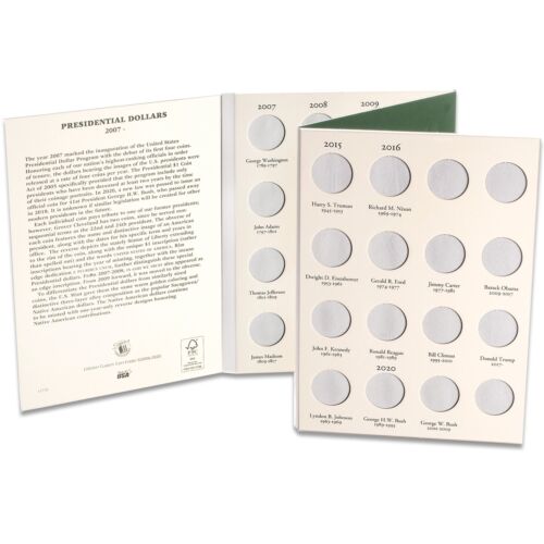 2007-2016 U.S. Presidential Dollar Custom Folder Littleton Coin - Picture 4 of 5