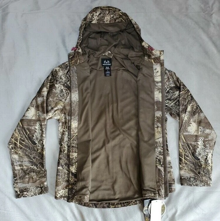 M Women's Realtree Lightweight Sent Control Jacket Realtree MAX-1 XT Pink Logo - Image 2 of 4