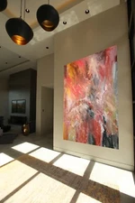 von Wening Ultra Super Size Original Modern Abstract Oil Painting Artist Direct